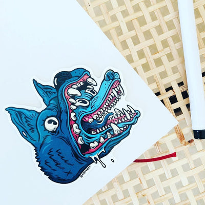 Dog Eat Dog Sticker