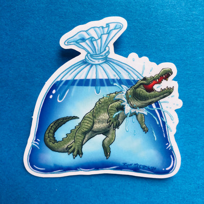 Croc Prize Sticker