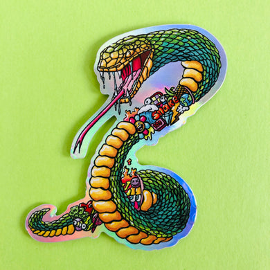Snake Bite Sticker