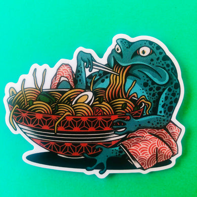 Toad Bowl Sticker