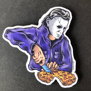 Michael's Pizza Party Sticker