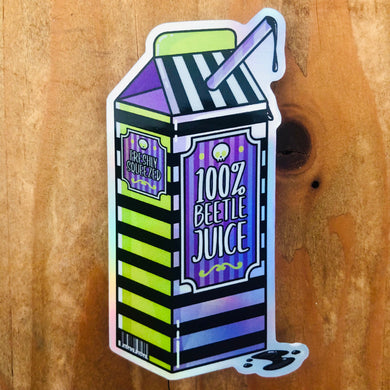 Beetle Juice Sticker