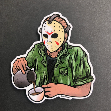 Cafe Jason Sticker