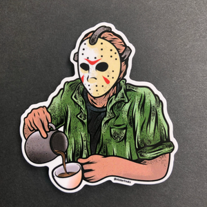 Cafe Jason Sticker